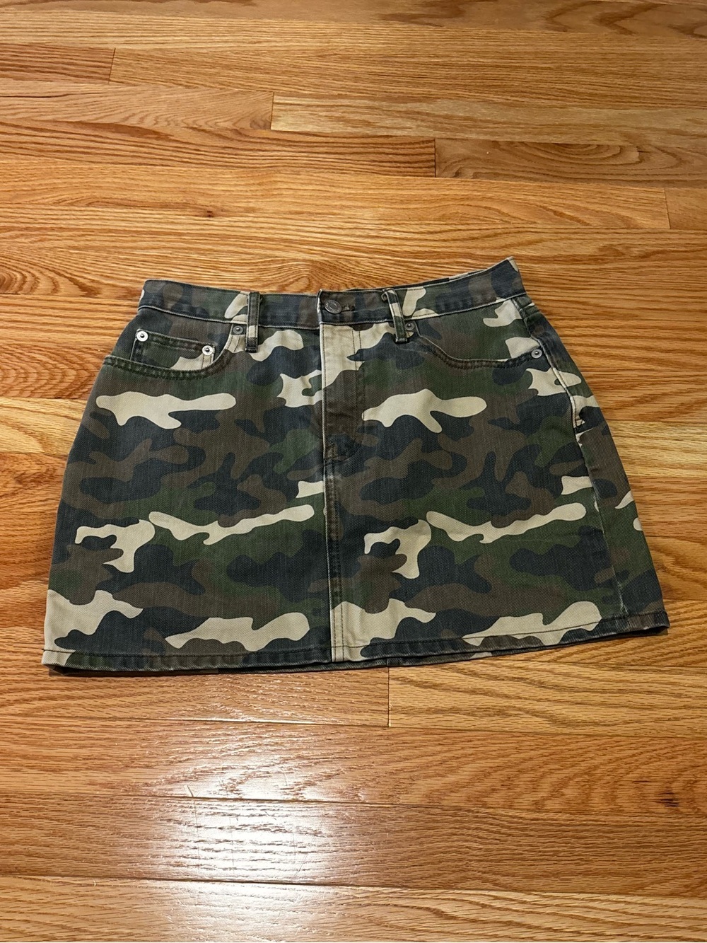 Gap Denim Camo Skirt